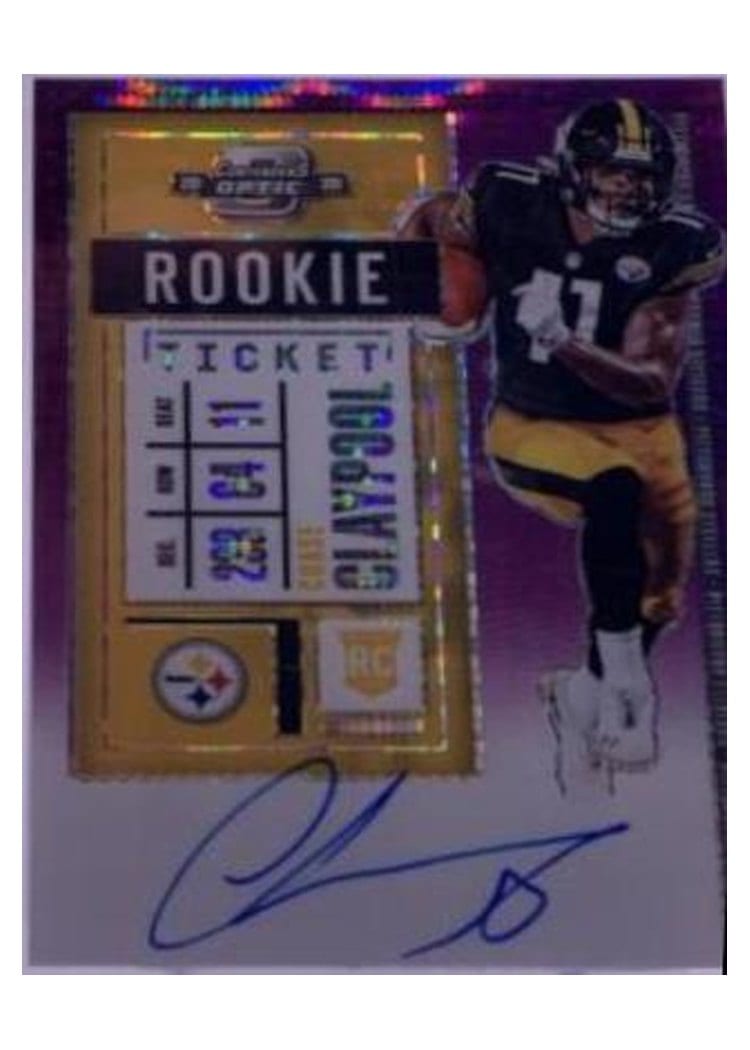 2020 Panini Contenders Optic Base Set Chase Claypool #120 card