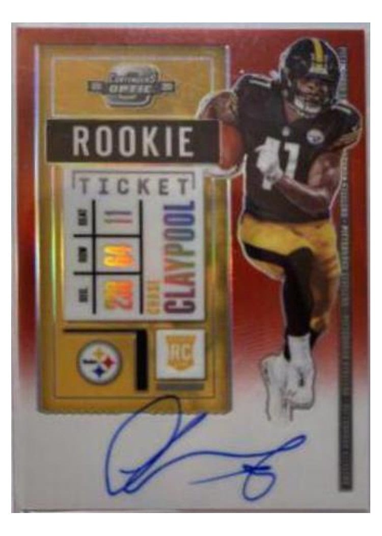 2020 Panini Contenders Optic Base Set Chase Claypool #120 card