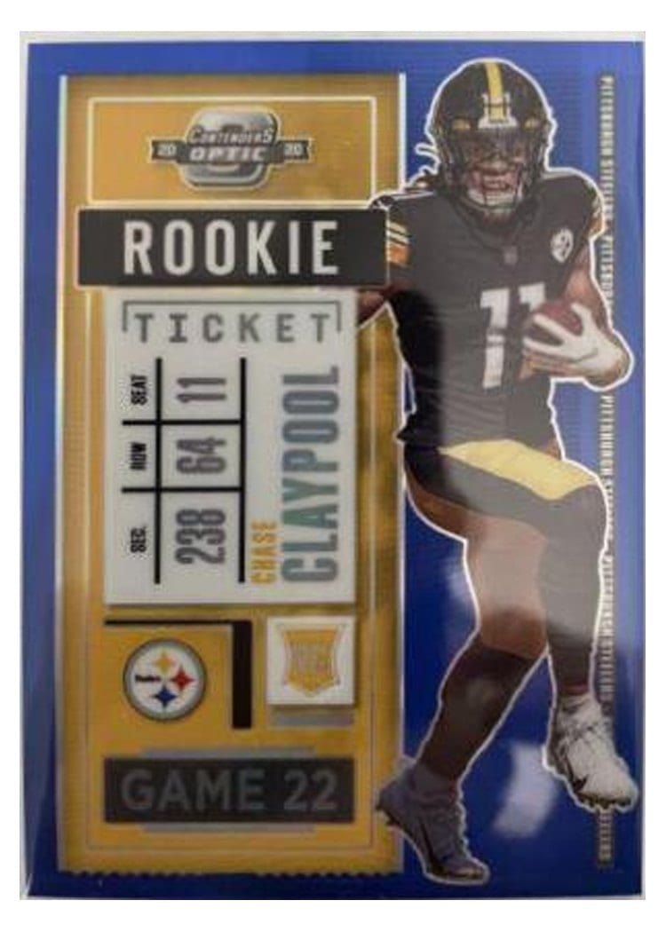 2020 Panini Contenders Optic Base Set Chase Claypool #66 card