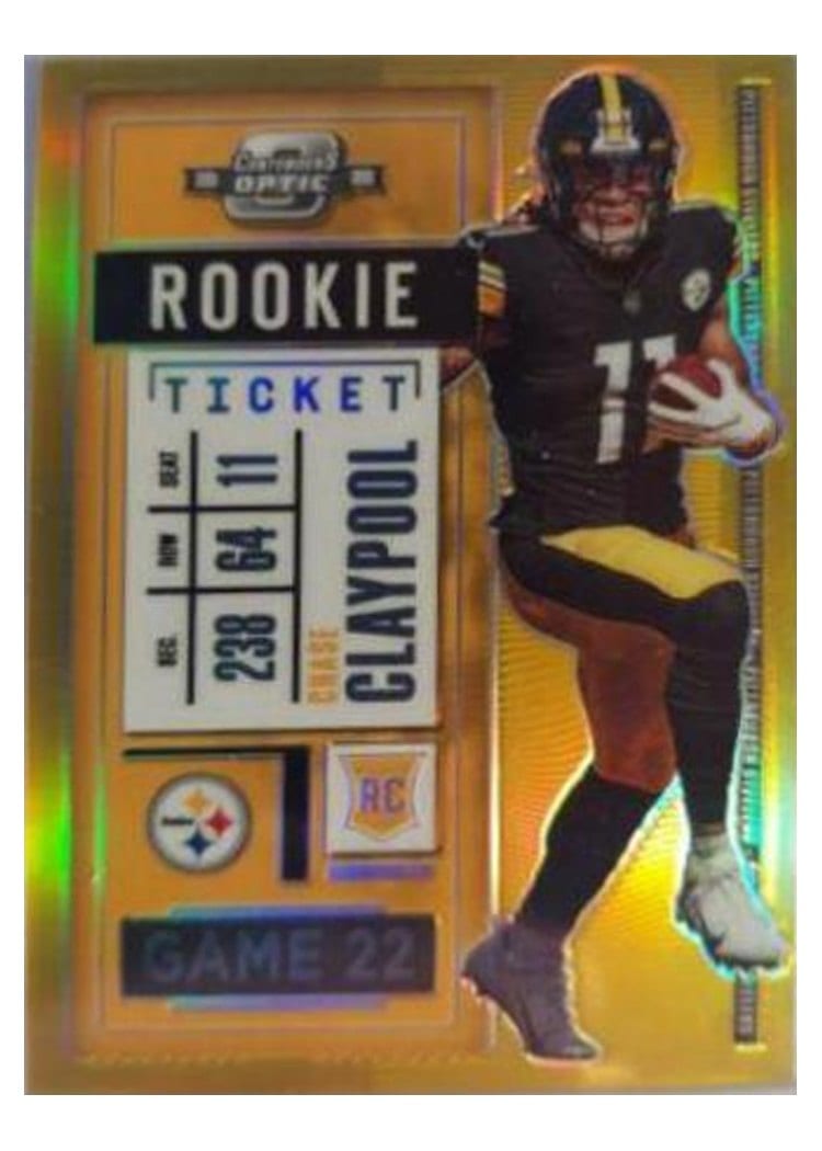 2020 Panini Contenders Optic Base Set Chase Claypool #66 card