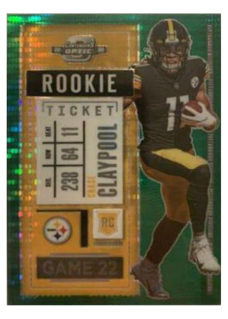2020 Panini Contenders Optic Base Set Chase Claypool #66 card