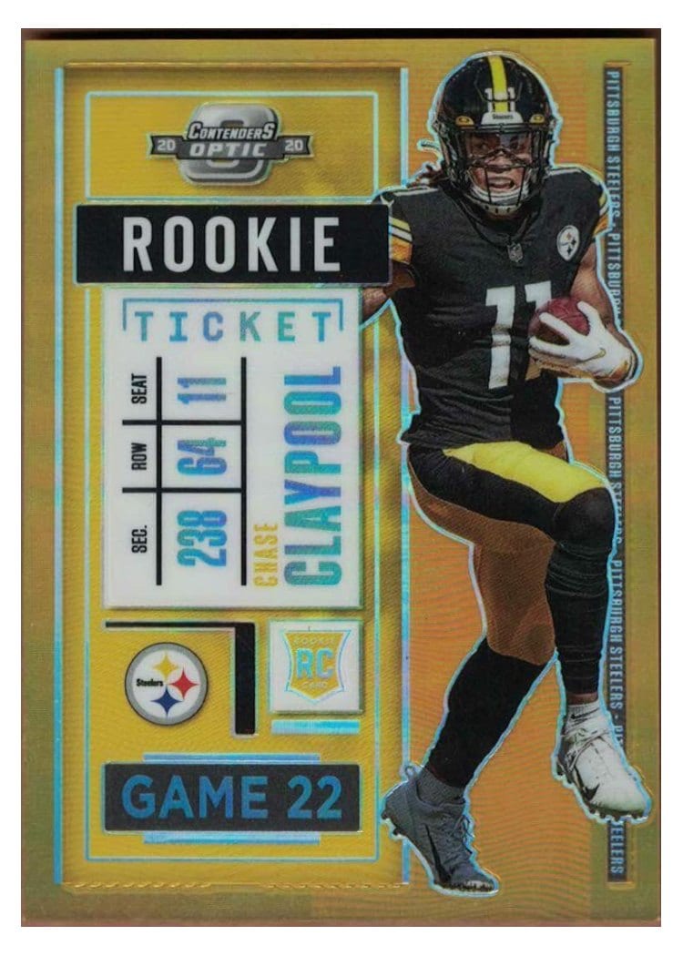2020 Panini Contenders Optic Base Set Chase Claypool #66 card