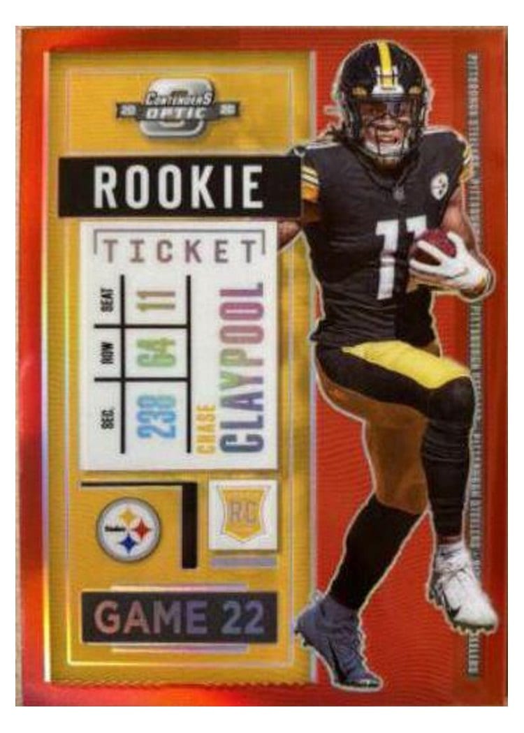 2020 Panini Contenders Optic Base Set Chase Claypool #66 card