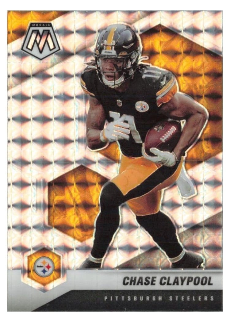 2021 Panini Mosaic Base Set Chase Claypool Mosaic #169 card