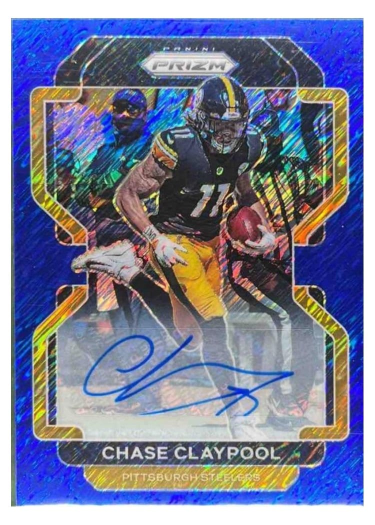 2021 Panini Prizm Base Set Chase Claypool #251 card
