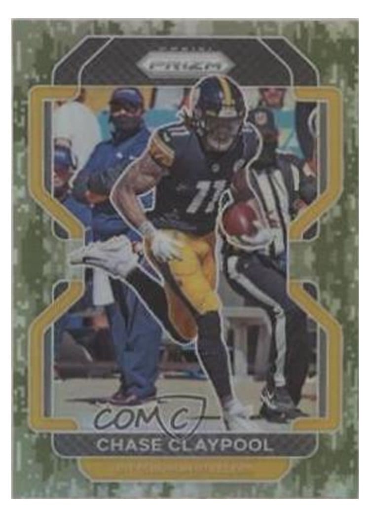 2021 Panini Prizm Base Set Chase Claypool #251 card