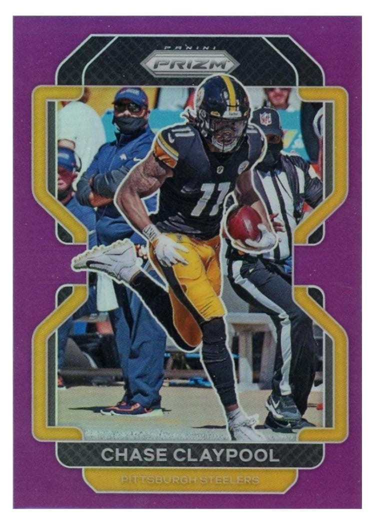 2021 Panini Prizm Base Set Chase Claypool #251 card