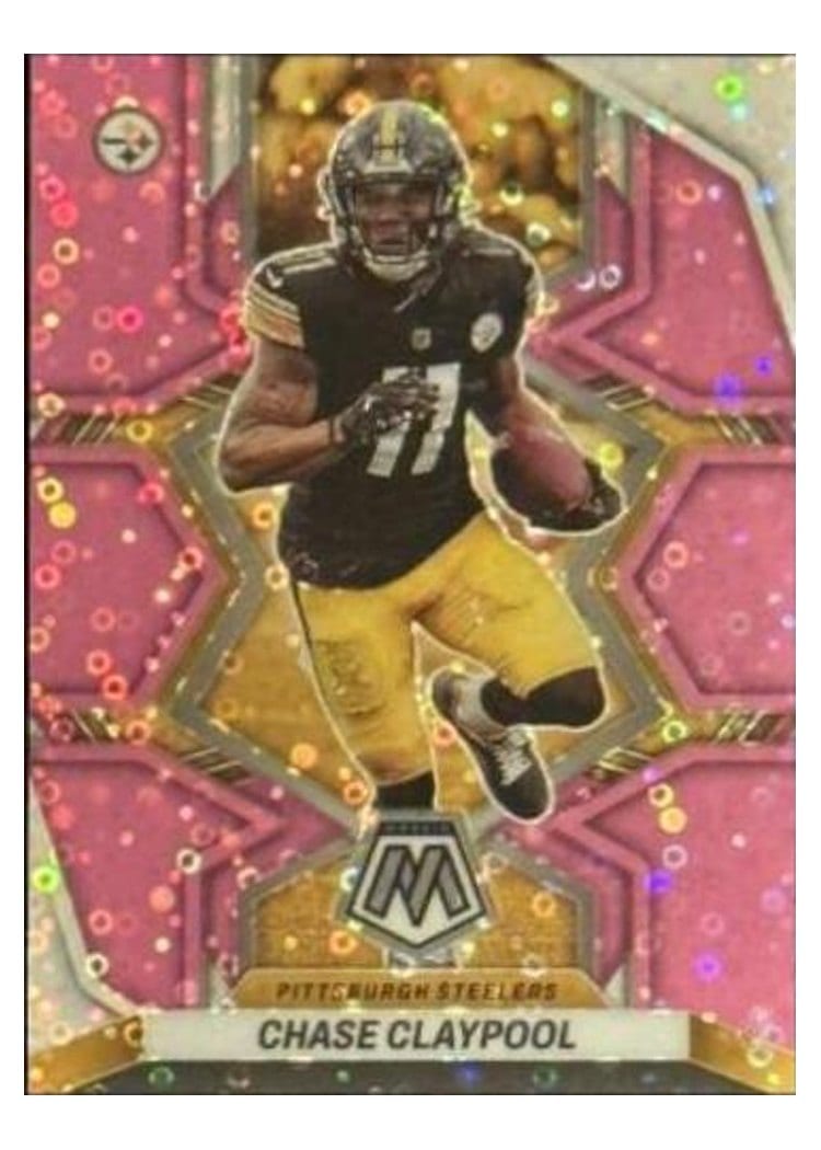 2022 Panini Mosaic Base Set Chase Claypool #164 card