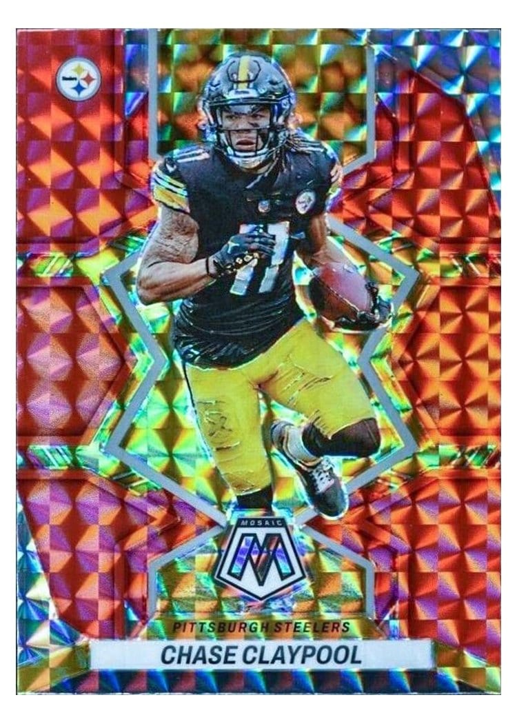 2022 Panini Mosaic Base Set Chase Claypool #164 card