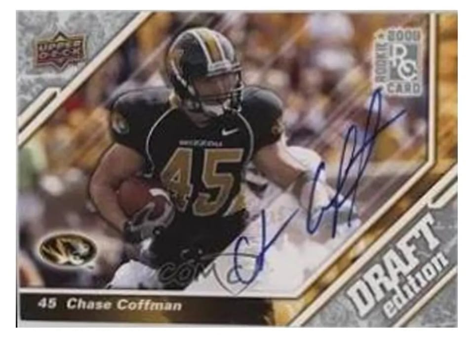 2009 Upper Deck Draft Edition Chase Coffman #33 card