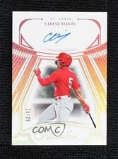 2024 Panini Flawless Draft Signatures Chase Davis #DS-CD card