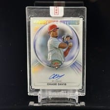 2024 Panini Prospect Edition Franchise Futures Signatures Chase Davis #12 card
