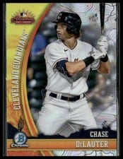 2024 Bowman Chrome 2023 AFL Fall Stars Chase DeLauter #AFLS-15 card