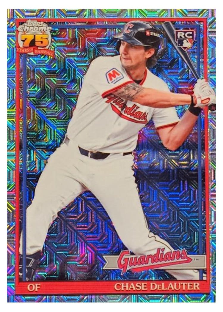 2026 Topps 1991 Topps Chrome Chase DeLauter #91C2-13 card