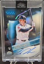 2026 Topps Chrome Black Autographs Chase DeLauter #CBA-CDE