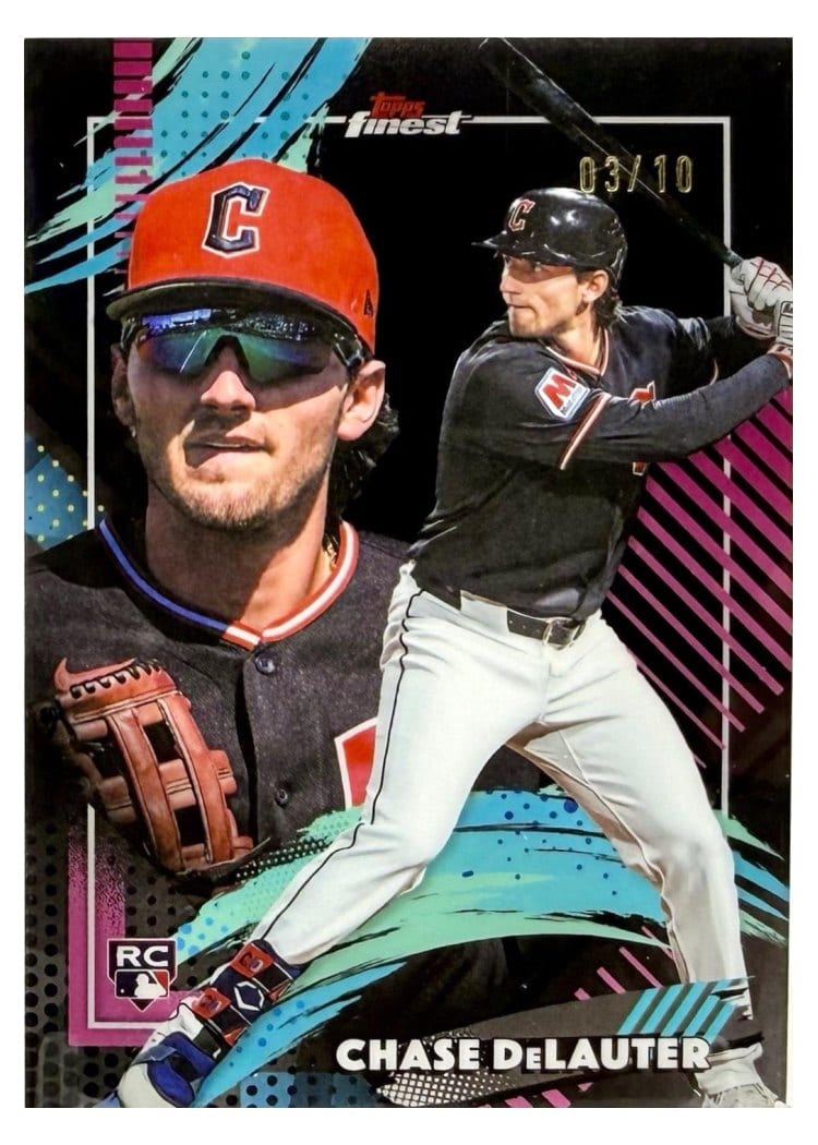 2026 Topps Finest Chase DeLauter #345 card