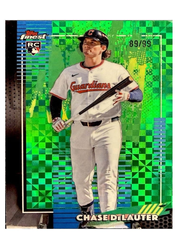 2026 Topps Finest Chase DeLauter #35 card