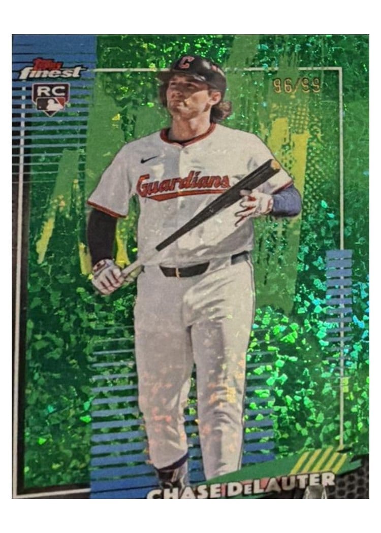 2026 Topps Finest Chase DeLauter #35 card