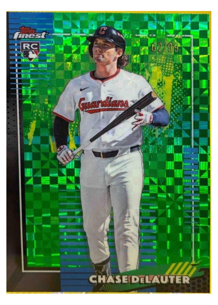 2026 Topps Finest Chase DeLauter #35 card