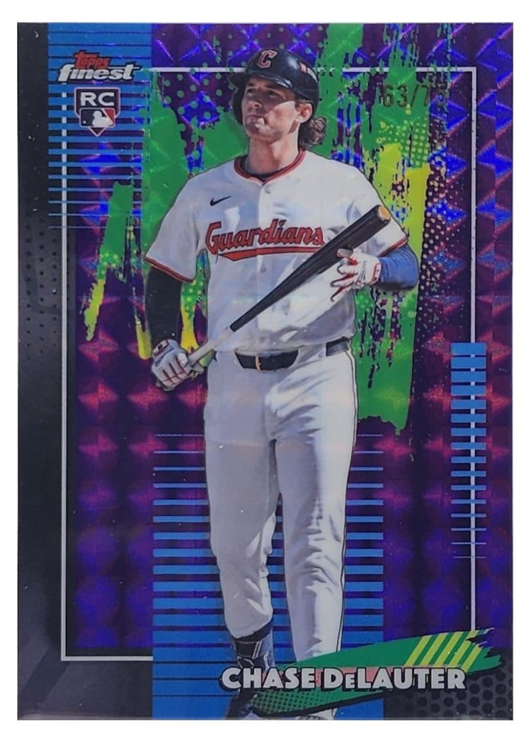 2026 Topps Finest Chase DeLauter #35 card