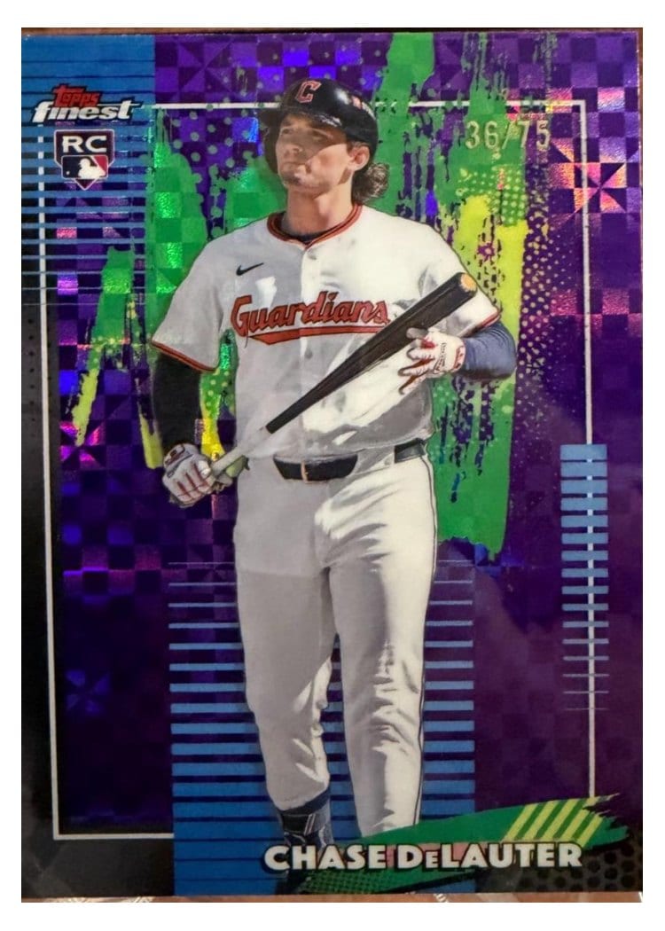 2026 Topps Finest Chase DeLauter #35 card