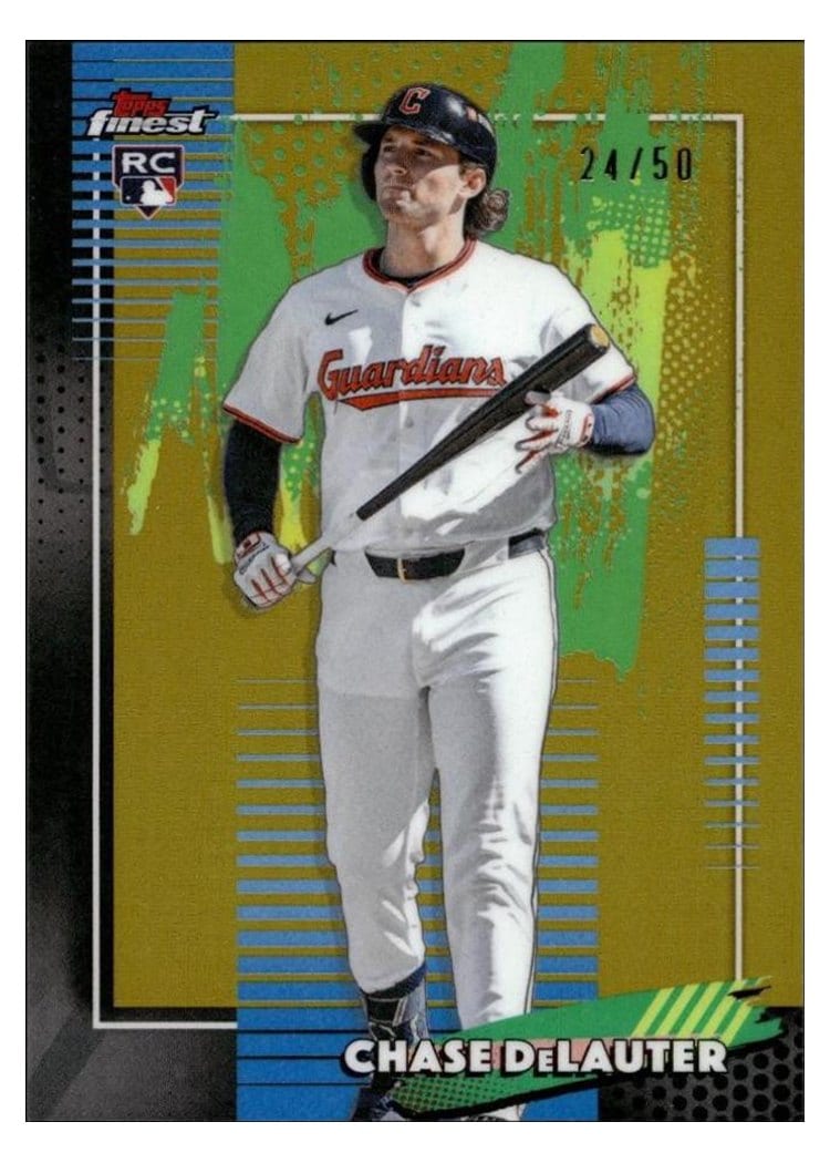 2026 Topps Finest Chase DeLauter #35 card