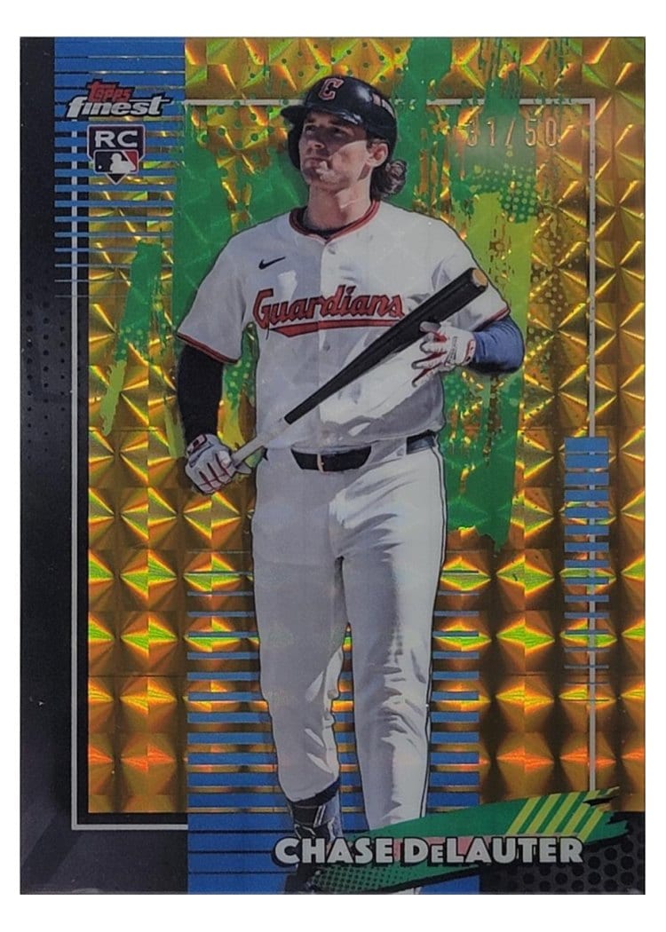2026 Topps Finest Chase DeLauter #35 card