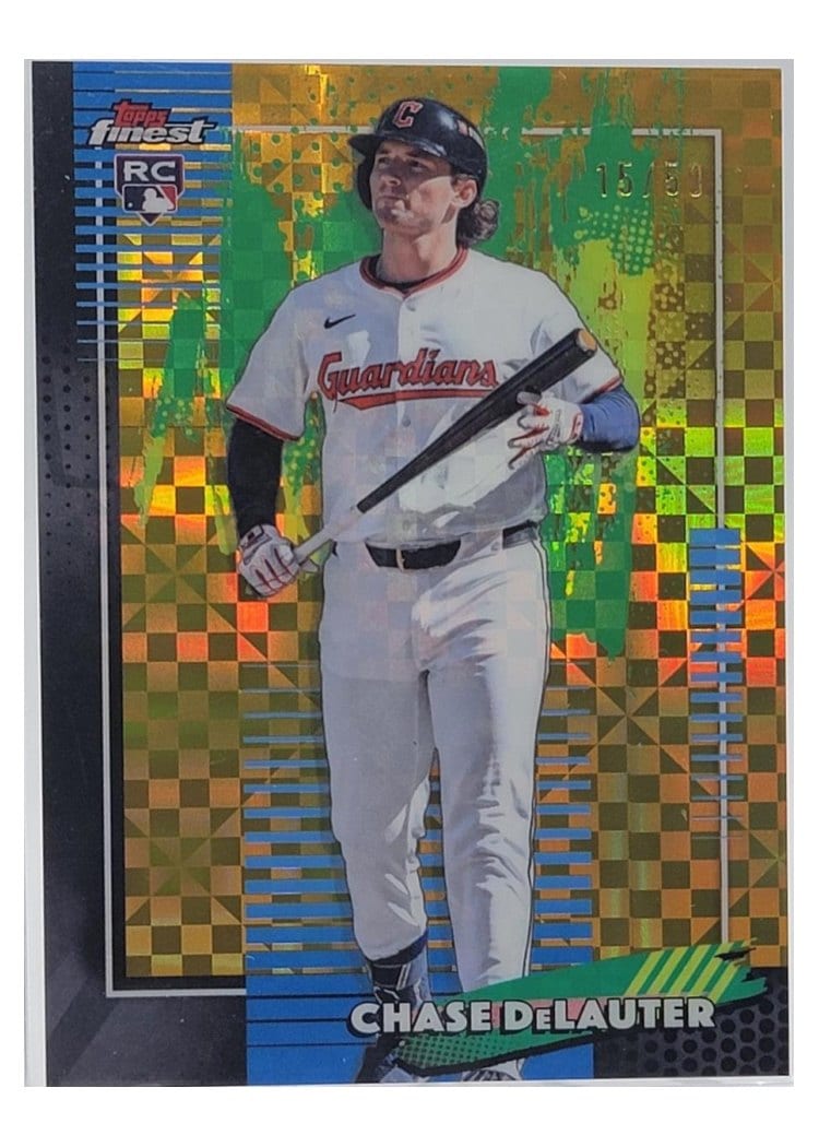 2026 Topps Finest Chase DeLauter #35 card