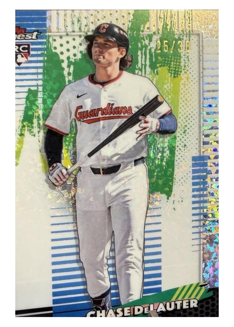 2026 Topps Finest Chase DeLauter #35 card