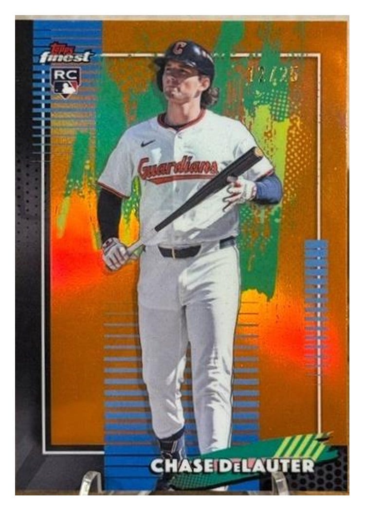 2026 Topps Finest Chase DeLauter #35 card