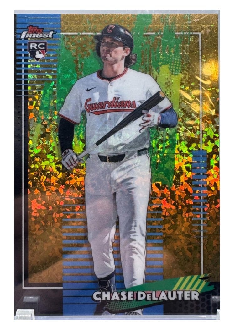 2026 Topps Finest Chase DeLauter #35 card