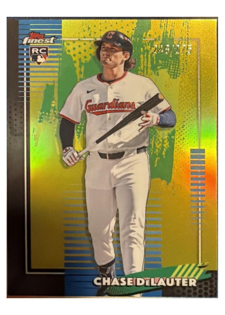 2026 Topps Finest Chase DeLauter #35 card