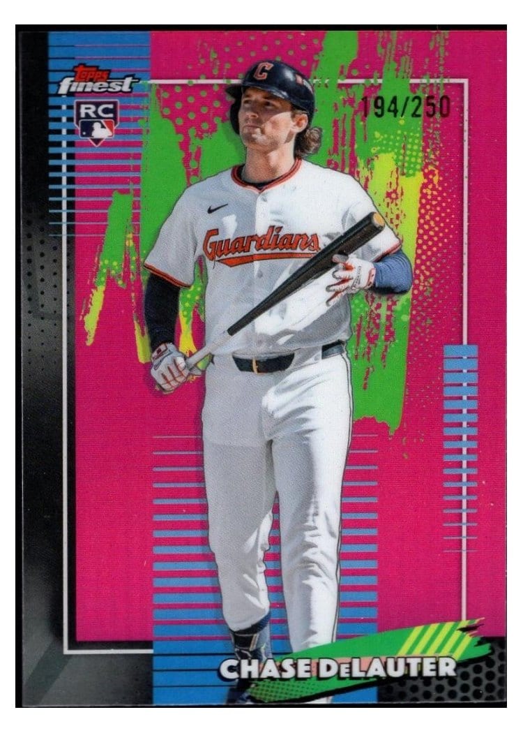 2026 Topps Finest Chase DeLauter #35 card