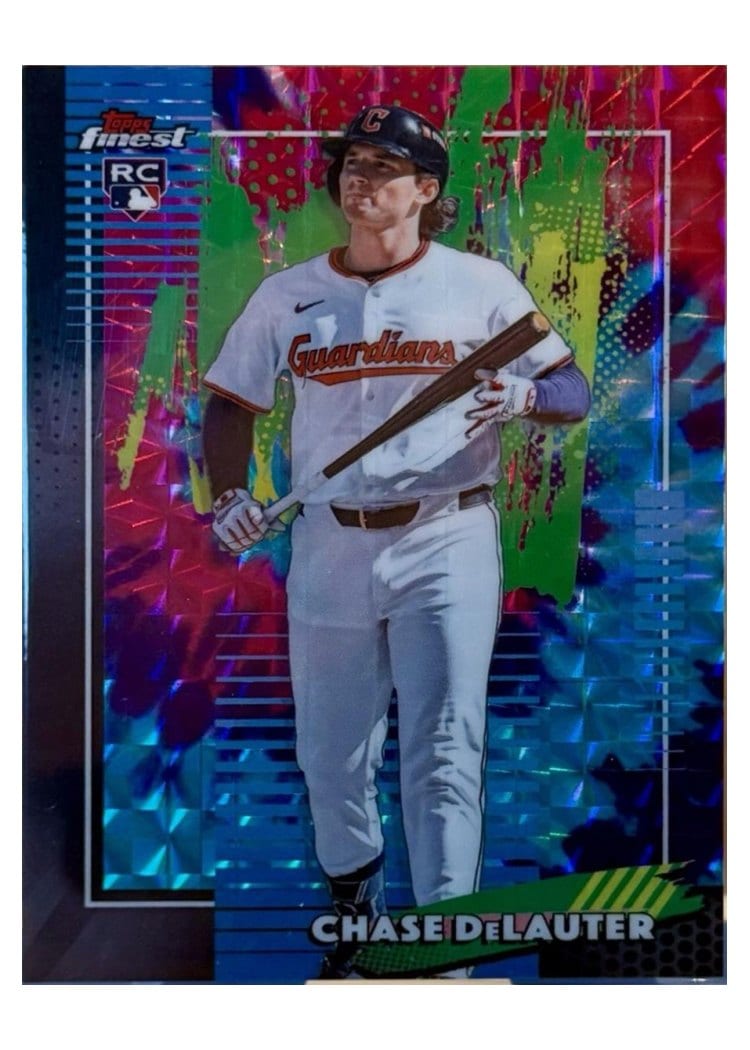 2026 Topps Finest Chase DeLauter #35 card