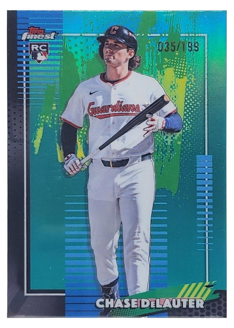 2026 Topps Finest Chase DeLauter #35 card