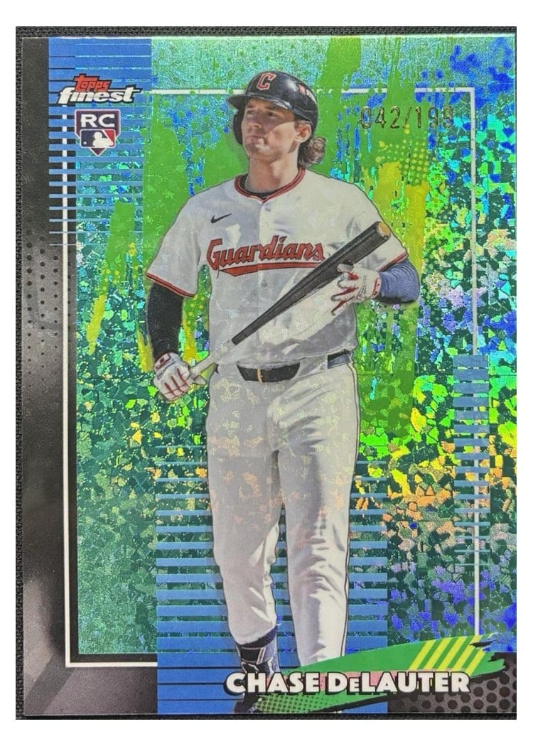2026 Topps Finest Chase DeLauter #35 card