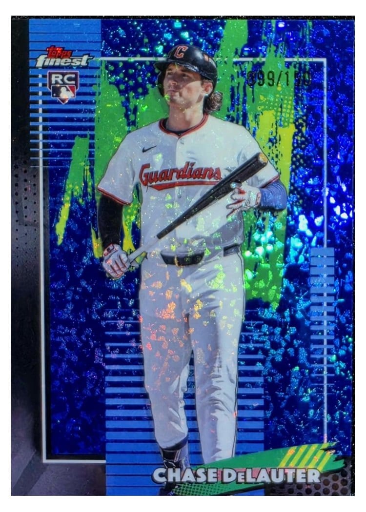 2026 Topps Finest Chase DeLauter #35 card
