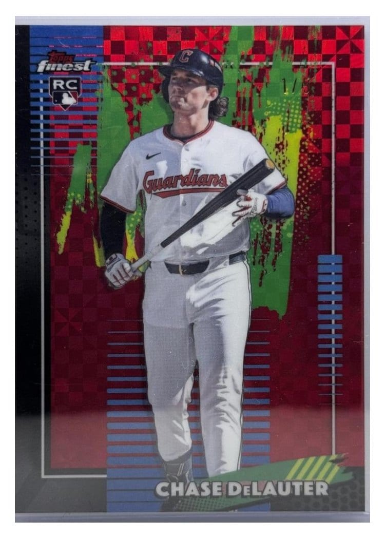 2026 Topps Finest Chase DeLauter #35 card