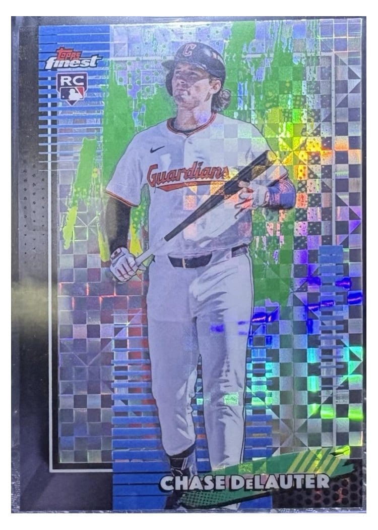 2026 Topps Finest Chase DeLauter #35 card