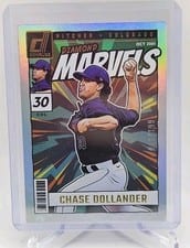 2024 Donruss Diamond Marvels Chase Dollander #17 card