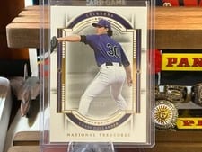 2024 Panini National Treasures Game Gear Swatches Trio Chase Dollander #41 card