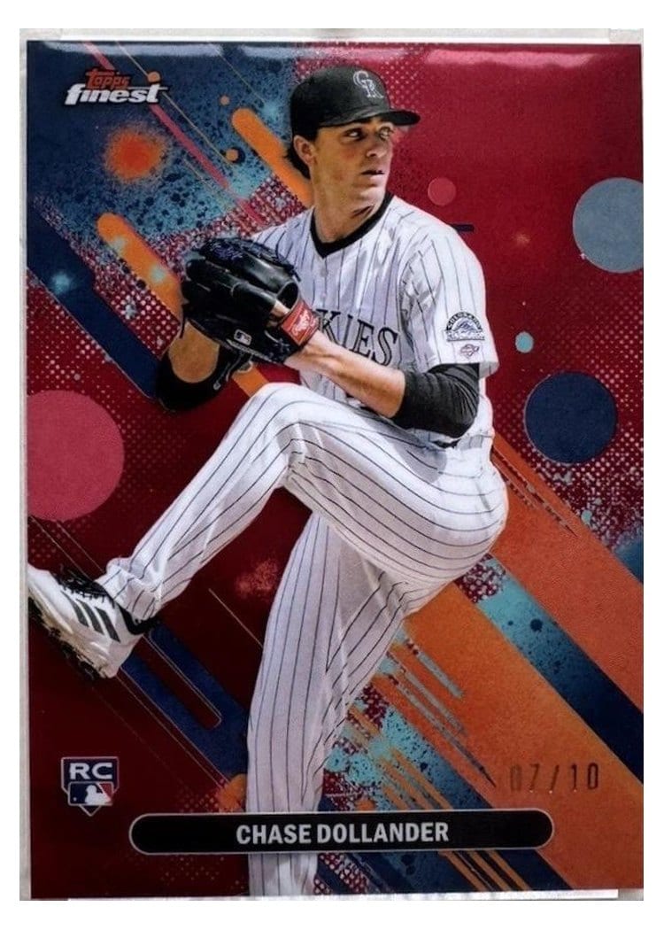 2025 Finest Base Set Chase Dollander #66 card