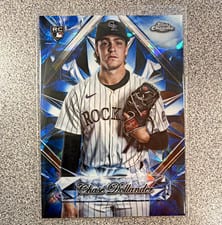 2025 Topps Chrome Update Sapphire Sapphire Selections Chase Dollander #SS-35 card