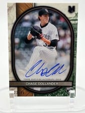 2025 Topps Museum Collection Archival Autographs Chase Dollander #AA-DOL card