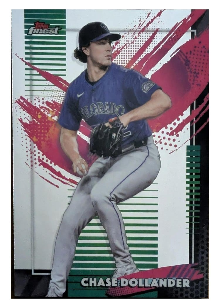 2026 Topps Finest Chase Dollander #228 card