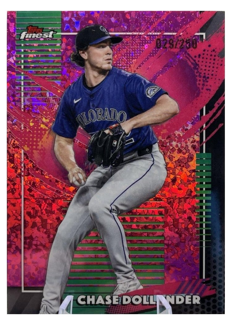 2026 Topps Finest Chase Dollander #228 card