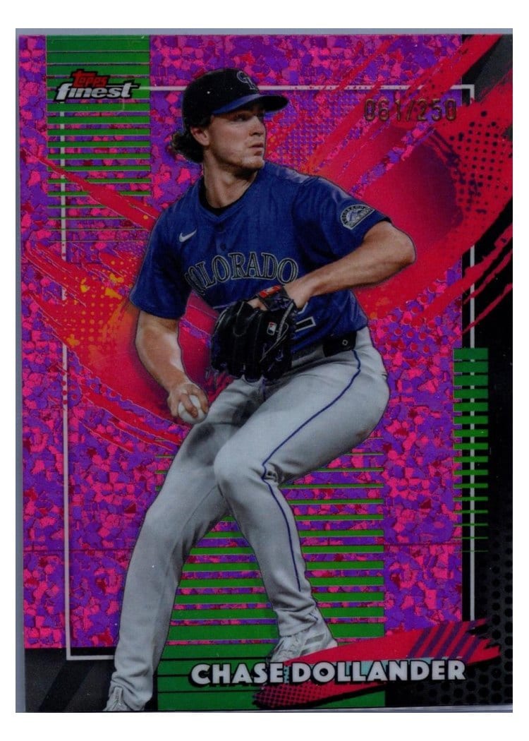 2026 Topps Finest Chase Dollander #228 card