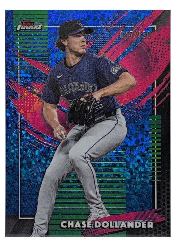 2026 Topps Finest Chase Dollander #228 card