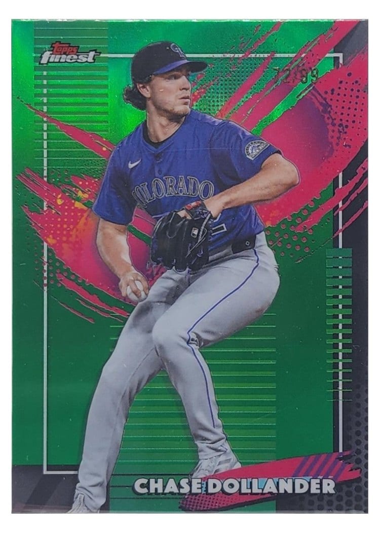 2026 Topps Finest Chase Dollander #228 card
