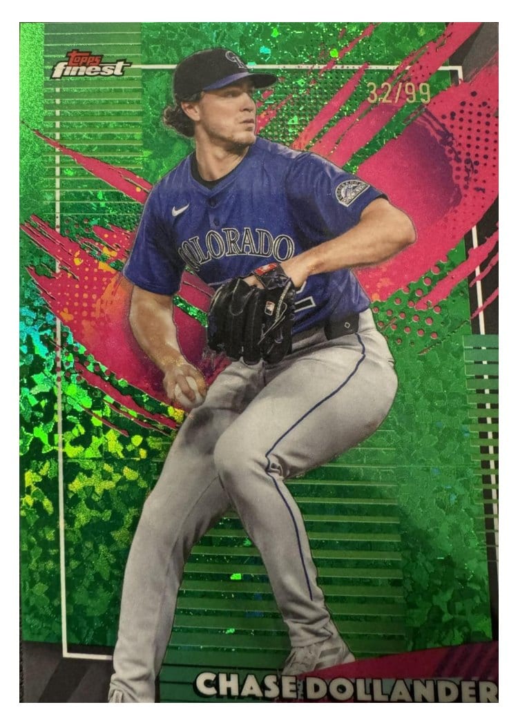 2026 Topps Finest Chase Dollander #228 card